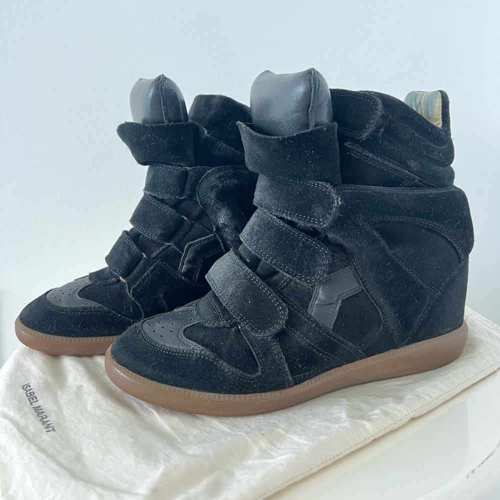 Isabel Marant Bekett Suede Sneakers